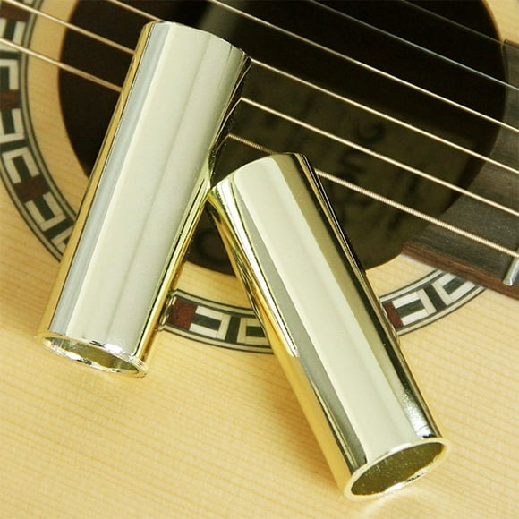 Guitar Slide Stainless Steel String Finger Tube Slider for Stringed Instrument Ukulele Parts