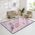 thumbnail image 4 of SKYSONIC Area Rug Marble Texture Design Nursery Rug Floor Mat Kids Playing Mat for Living Room Bedroom, 72x48 in, 4 of 6