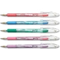 thumbnail image 2 of Pentel Sunburst Metallic Gel Pen .8mm 5/Pkg-Assorted Pastel Ink Colors, 2 of 7