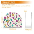 thumbnail image 4 of Yayeee Napkin Holder for Table Kitchen Paper Tissue Organization, Beige Retro Pattern, 4 of 8