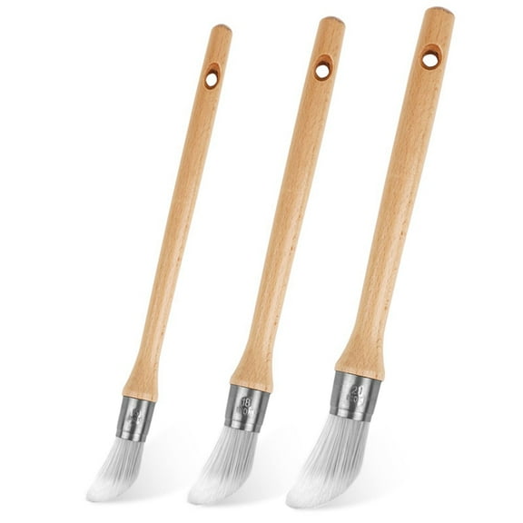 Trim Paint Brush,Edge Painting Tool Kit,Round Trim Brushes for Corner,Touch UPs,Artwork mj1338