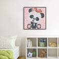 thumbnail image 5 of Diamond Painting Kit, Pink Panda 5D Diamond Painting Starter Set, Easy and Fun DIY Craft Kit, Perfect for Beginners' Creative Art Activities 7.09 x 7.09 in, 5 of 8