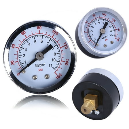 Clispeed Air Gauge Pressure Gauge 1Pack