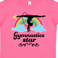 thumbnail image 4 of Inktastic Gymnastics Star Girls Toddler T-Shirt, 4 of 5