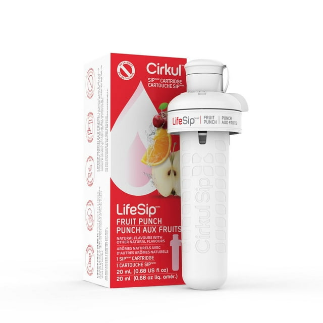Cirkul LifeSip Fruit Punch Flavor Cartridge, 1-pack