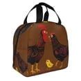 thumbnail image 2 of Disketp Chicken Farm Animal Bolsa Térmica para Almuerzo para Hombre y Mujer, Ideal para Trabajo, Senderismo y Picnic, 2 of 8