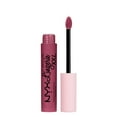 thumbnail image 3 of (2 pack) NYX Professional Makeup Lip Lingerie XXL Smooth Matte Liquid Lipstick, 16hr Longwear, Peek Show, 0.13 fl oz, 3 of 11