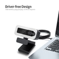 thumbnail image 4 of Mistaha 4K Auto Focus USB Webcam Driver-free Web Camera with Noise Reduction Microphone Privacy Cover, 4 of 8
