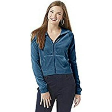 Bongo Juniors Small Front Zip Hoodie in Teal