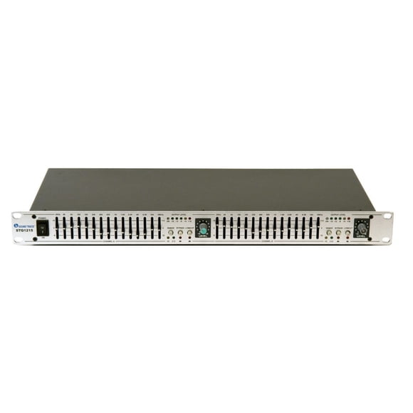 Ecualizador SOUNDTRACK STQ-1215 Boost Opcional Plateado 15 Bandas por Canal