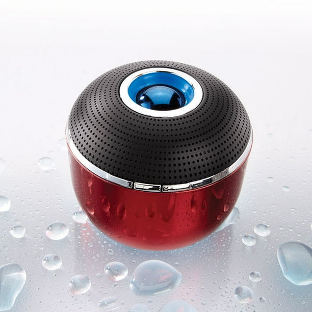 Brookstone Big Blue Mini Wireless Travel Bluetooth Speaker Walmart