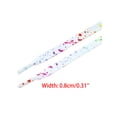 thumbnail image 3 of Unisex Flat Shoe Laces Splatter Painted Fun Shoelaces for Sneakers 2 Pairs Rainbow 160cm/63", 3 of 4
