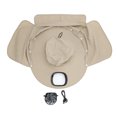 thumbnail image 2 of Sombrero De Ala Ancha Para El Sol Con Ventilador Solar, Sombrero De Pesca Al Aire Libre De 3 Velocidades De Viento, Carga Solar Y USB, Sombrero De Cubo Para El Sol Para Hombres, 2 of 7