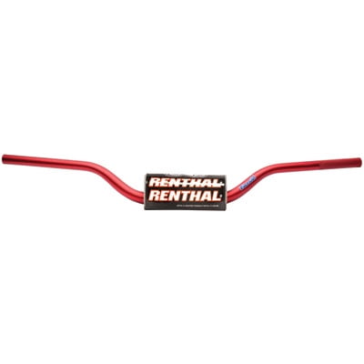 Renthal 1 1/8" FatBar Ricky Carmichael Bend Red for Yamaha WR250F 2007-2009