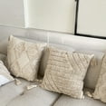 thumbnail image 3 of Mdesiwst Bohemian Throw Pillowcase Stylish Bohemian Ethnic Tassel Design Pillowcase Thickened Embroidered Sofa Bedside Cushion Office Tufted Pillowcase Stylish, 3 of 8