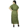 thumbnail image 4 of Bimba Long Kaftan Femme en Coton Doux pour la Plage, Maxi, 4 of 6