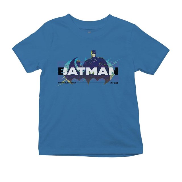 Playera Fan Army Talla 8 Batman Your Power playera manga corta turquesa