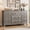 Gray, variant on Holliwill 8 Drawers Dresser for Bedroom, Farmhouse Long Dresser Wood Chest of Drawers for Living Room, Entryway, Hallway, Gray