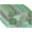 Green and Gray, variant on Placemats Set of 6, Green and Gray Dahlia Flower Washable Heat Resistant Linen Table Mats, Kitchen Decor Non-Slip Place Mats for Party Dining, 12x18 Inch