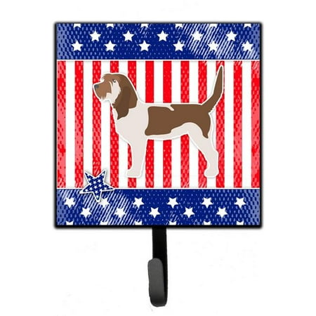 

USA Patriotic Grand Basset Griffon Vendeen Leash or Key Holder