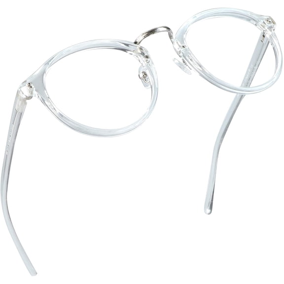 LifeArt Blue Light Blocking Glasses, Anti Eyestrain, Computer Reading Glasses, Gaming Glasses, TV Glasses for Women Men, Anti Glare (Clear, +3.75 Magnification)