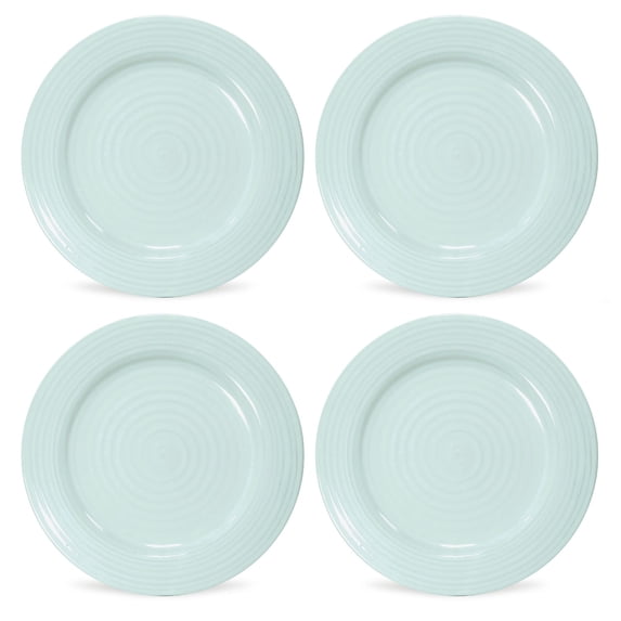 portmeirion sophie conran celadon 4-pc. dinner plate set