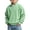 Green, variant on JOANKDMI Full Zip Up Sweatshirt Boys Waffle Knit Mock Neck Athletic Jacket Long Sleeve Lightweight Activewear with Pockets for Casual Running Fall Workout Tops
