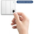 thumbnail image 3 of 780 etiquetas adhesivas para interruptores de luz, 2 estilos, transparentes, para identificar interruptores, para el hogar, la cocina, el baño, la oficina y la escuela., 3 of 9