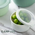 thumbnail image 4 of COOK WITH COLOR Meal Prep Containers Wide Mixing Bowls Food Storage Containers with Lids, Sage Deep 12 Pcs, 4 of 7
