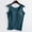 Blue, variant on Women Solid Color Tops With Chest Pad No Steel Ring Cup Shirts Wide Strap Integrated Outerwear Yoga Sports Vest 2 Pk Night Gowns Adjustable Camisole Bed Top Birthday Top for Women 5x Tops for Women
