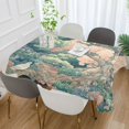 thumbnail image 2 of Yayeee Tablecloths 54" x 54" Rectangle Wrinkle Resistant Party Table Cover, Floral Forest Pattern, 2 of 8