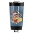 thumbnail image 2 of The Flintstones/Coming Through Stainless Steel Tumbler 20 oz Coffee Travel Mug/Cup, Vacuum Insulated & Double Wall with Leakproof Sliding Lid | Great for Hot Drinks and Cold Beverages, 2 of 7