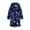 B, variant on Kids Boys Cartoon Bathrobe,Toddler Girls Skin-Friendly Soft Robe Pajamas with Belt Hooded Bath Towel Sleepwear Casual Cotton Fleece Bathrobe for 2-13Y