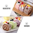 thumbnail image 5 of KAKOWELY 6pcs Artificial Cake Model Fake Cake Simulation Cake Realistic Food Model Dessert Model for Display,2.76X"X2.36"X1.57", 5 of 5