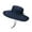 Navy, variant on Summer Outdoor Sun Bucket Hat For Men Women Lightweight Breathable Wide Brim Hat For Beach Travel Hiking