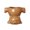 brown, variant on Novelty Upsides Down Bear Planter Handcrafted Lovely Bear Shape Plant Pots For Plant And Accessories