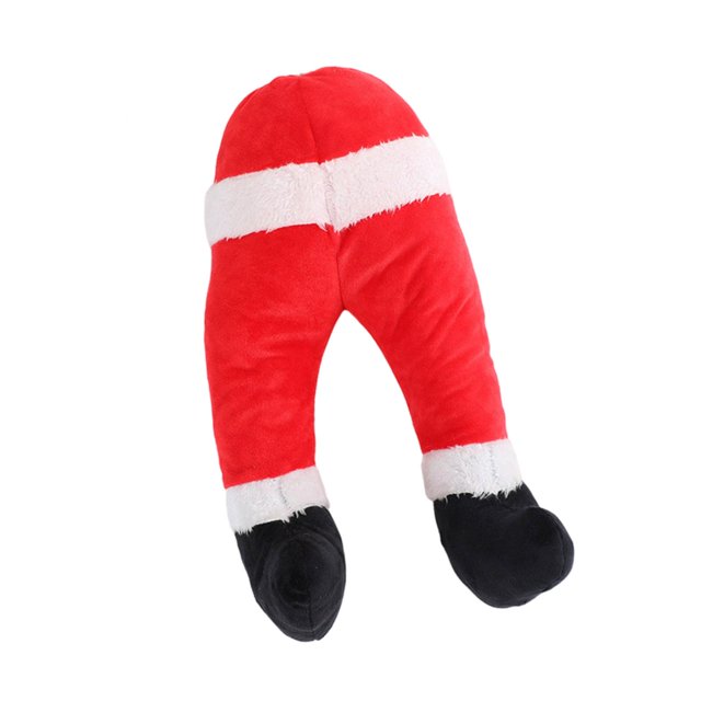 Navidad Santa Claus Piernas Festival Suministros Para Fiestas Árbol De Navidad Colgante Rojo mayimx Piernas de Papá Noel