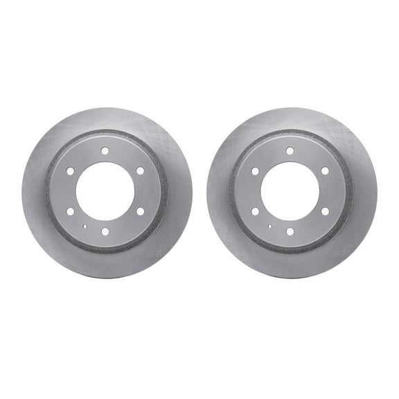 Dynamic Friction Company Rear Brake Rotors 6002-37009