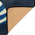thumbnail image 3 of Yayeee Area Rugs for Living Room 5.2'x4' Non Slip Washable Bedroom Floor Carpet, Blue Dog Artist, 3 of 5