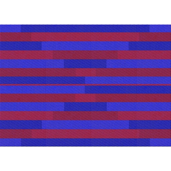 Ahgly Company Machine Washable Indoor Rectangle Transitional Raspberry Red Area Rugs, 5' x 8'