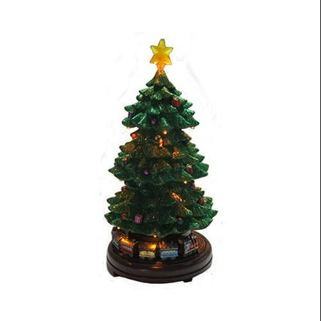 Nature\'s Mark NM-X12305BA Christmas Rotating Table Top Tree Nature\'s Mark NM-X12305BA Christmas Rotating Table Top Tree, 15.7" - Nature\'s Mark NM-X12305BA Christmas Rotating Table Top Tree