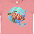thumbnail image 4 of Inktastic Fort Lauderdale, Florida Swimming Sea Turtle with Bubbles Boys or Girls Baby T-Shirt, 4 of 5