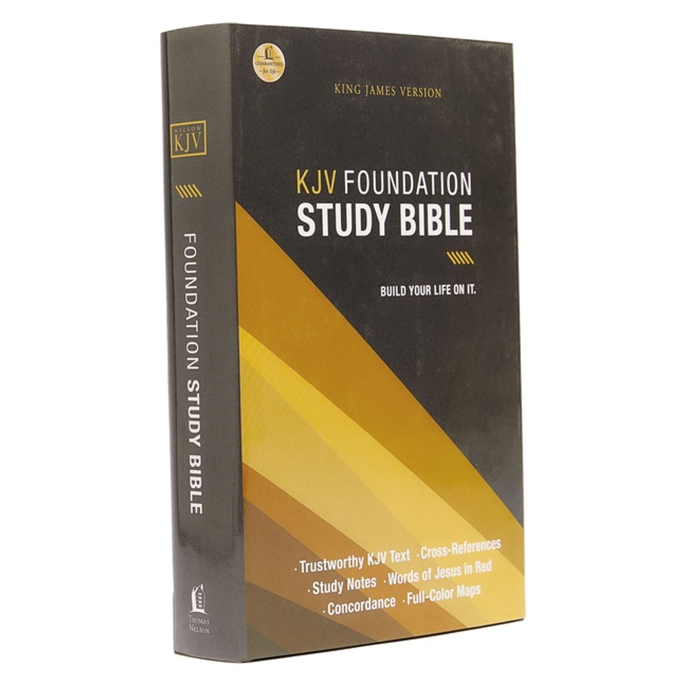 Foundation Study BibleKJV (Hardcover)