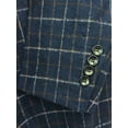 thumbnail image 5 of Finelong Men's Plaid Three - Piece Suit, Suitable for Business and Travel, 5 of 7