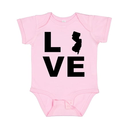 

Inktastic Love New Jersey Gift Baby Boy or Baby Girl Bodysuit