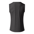 thumbnail image 4 of YUEHUA Men's Tank Top Sleeveless Shirt Gym Tank Top Fitness Muscle Shirt Ribbed Undershirt Comfortable Breathable Sports Running Shirt Slim Fit Bodybuilding Shirts, 4 of 4