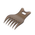 thumbnail image 4 of cabello Afro Pick, pa desenred de gris shamjiam Peine para cabello graso de dientes anchos, 4 of 7