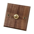 thumbnail image 2 of simhoa Wooden Lighting Switch Plate Premium Outlet Panel for Hotel Kitchen Room Single Lever, 2 of 8