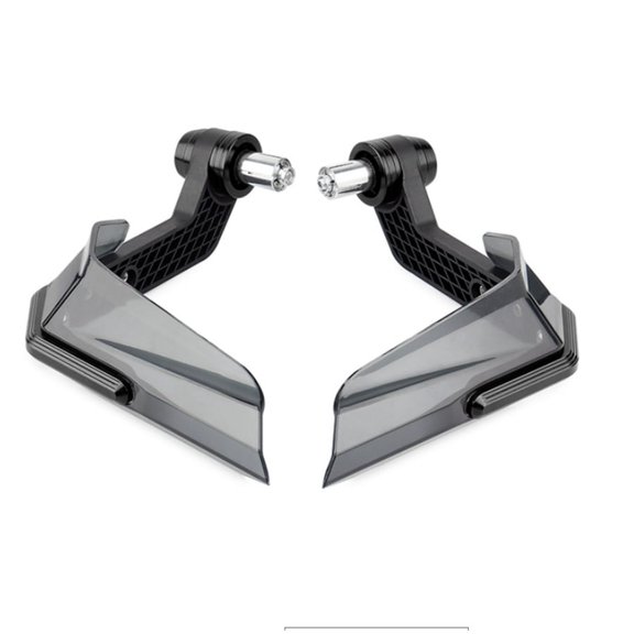 Pair 22mm CNC Aluminum Motorcycle Hand Guards Handguard Protector Wind Deflector
