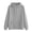 Gray, variant on Loose Fitting Hoodie for Women Everyday Casual Pullover Sporty Streetwear Soft Breathable Cotton Blend Long Sleeve Apparel for Fall and Winter